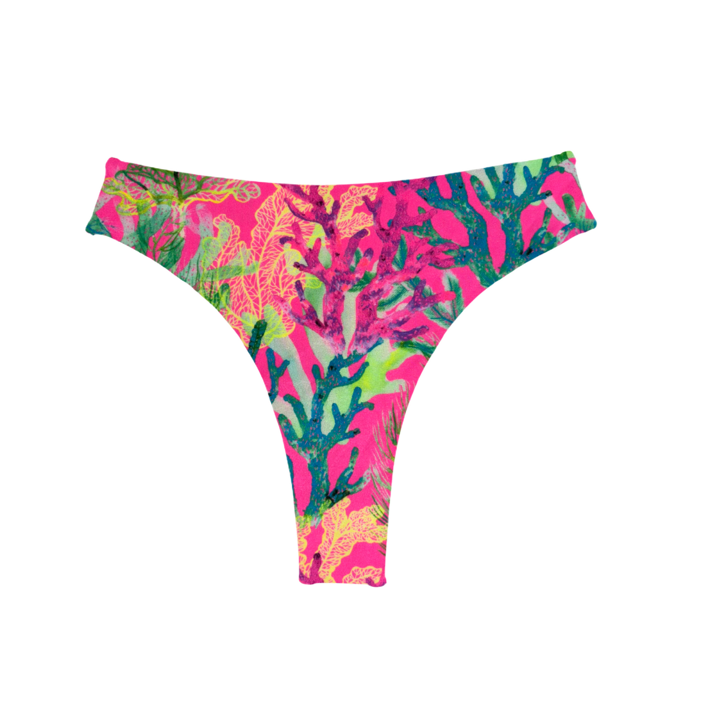 Pink Tide - Hayden High Waist Bikini Bottom