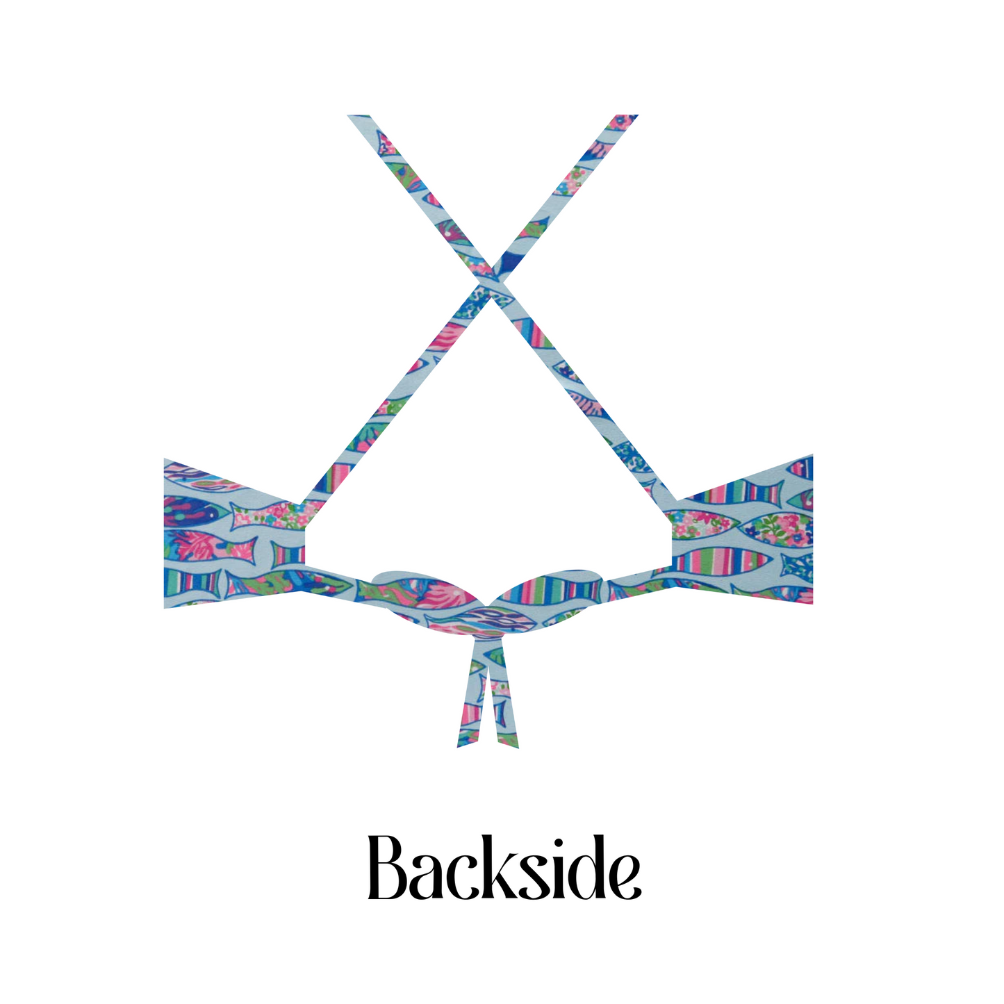 Fishing Frenzy - Kendall Bikini Top