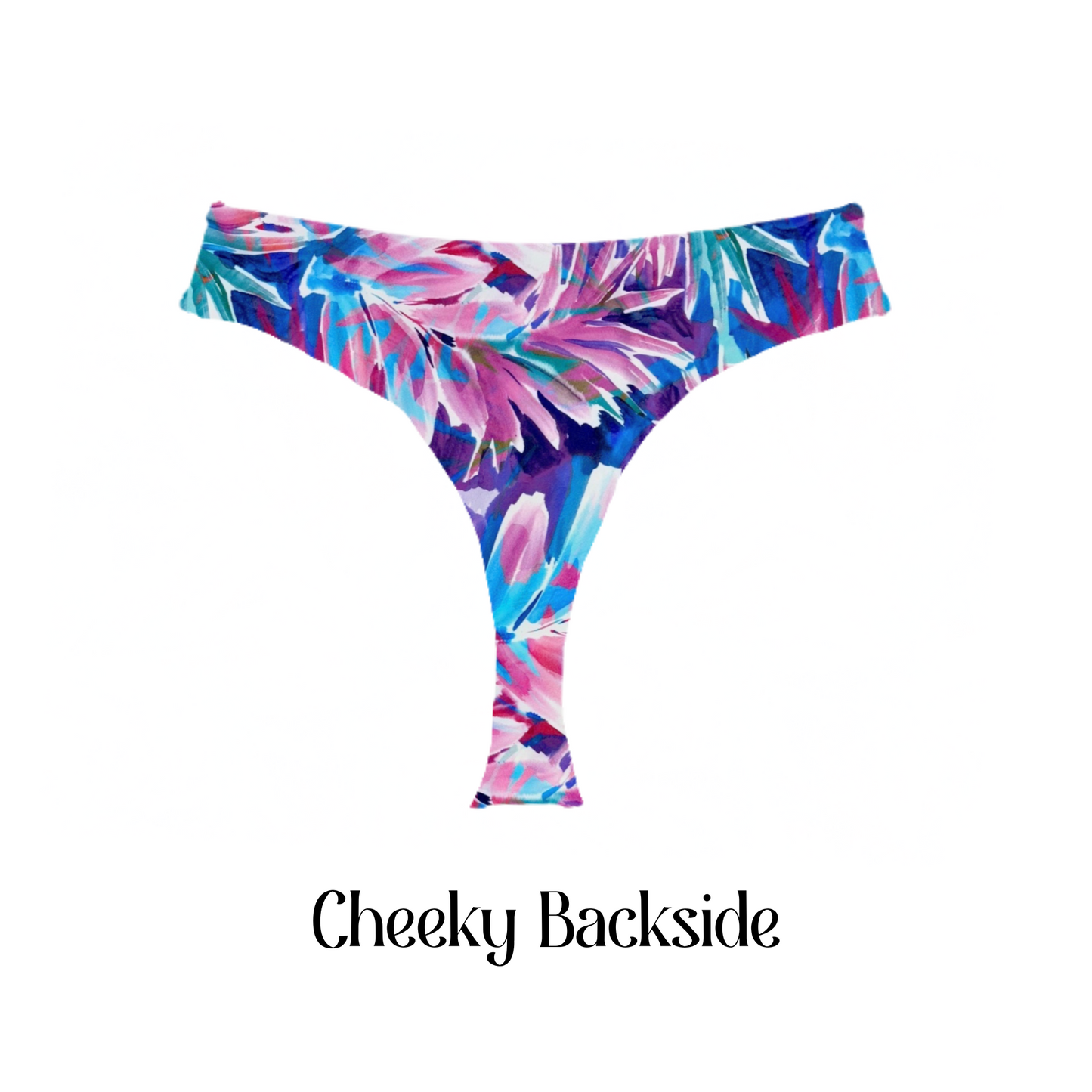 Tropical Bliss - Hayden High Waist Bikini Bottom