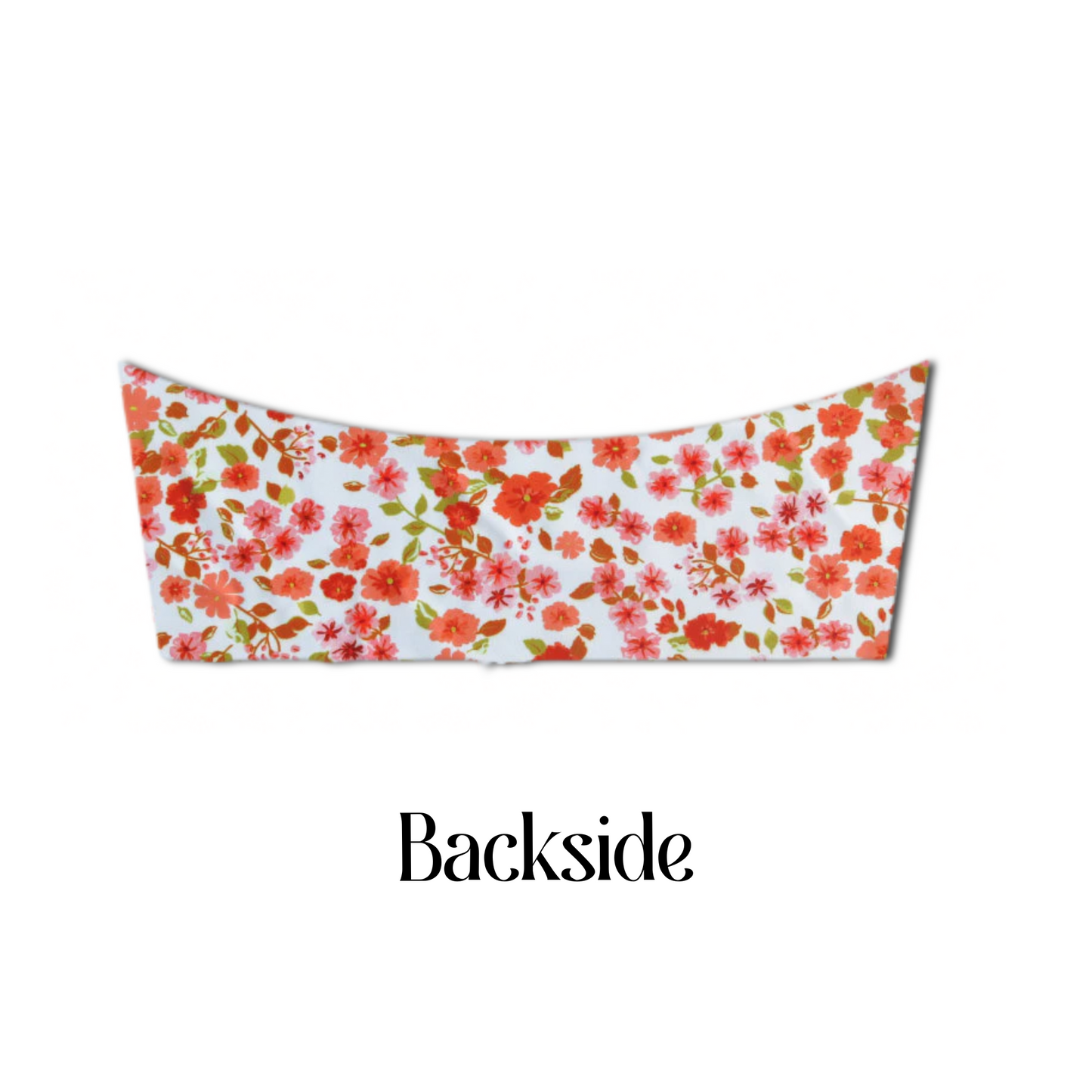 Orange Blossom - Halston Strapless Bikini Top