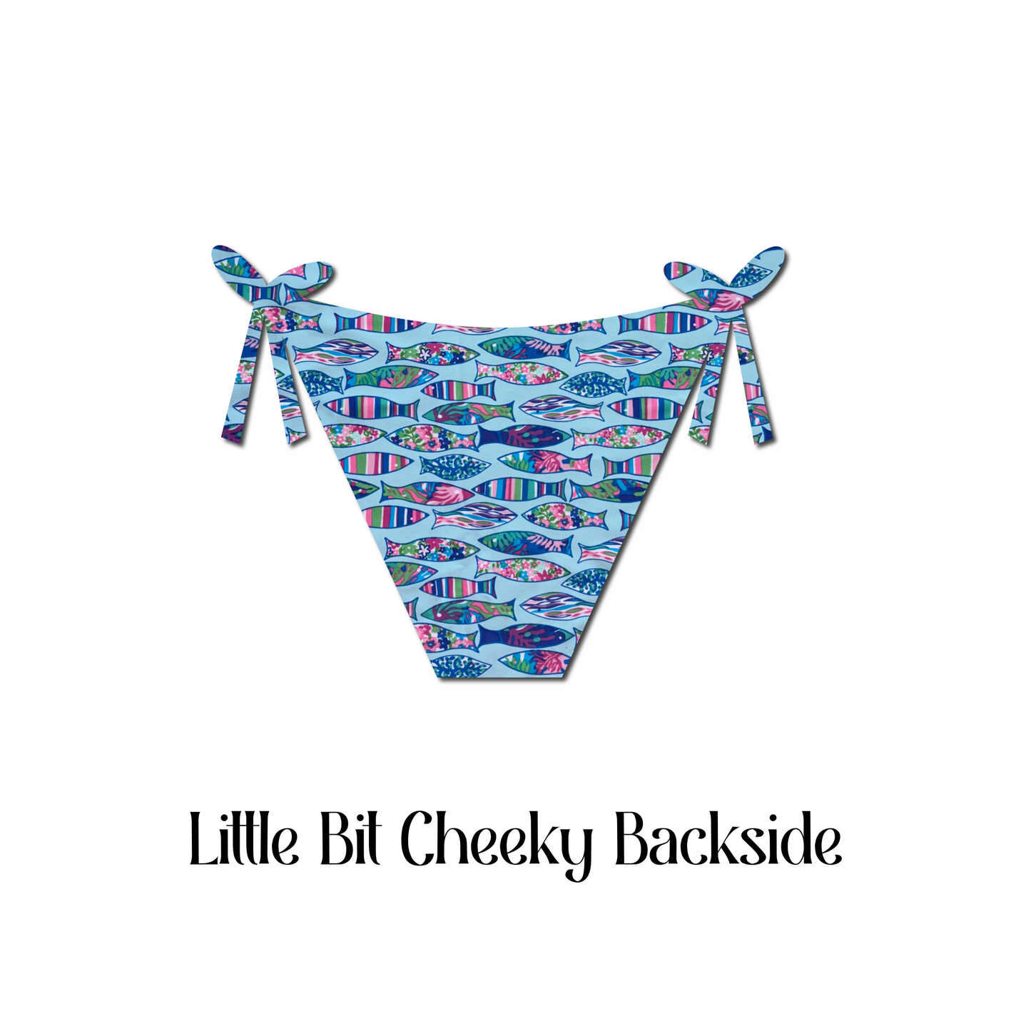 Fishing Frenzy - April Tie Side Bikini Bottom