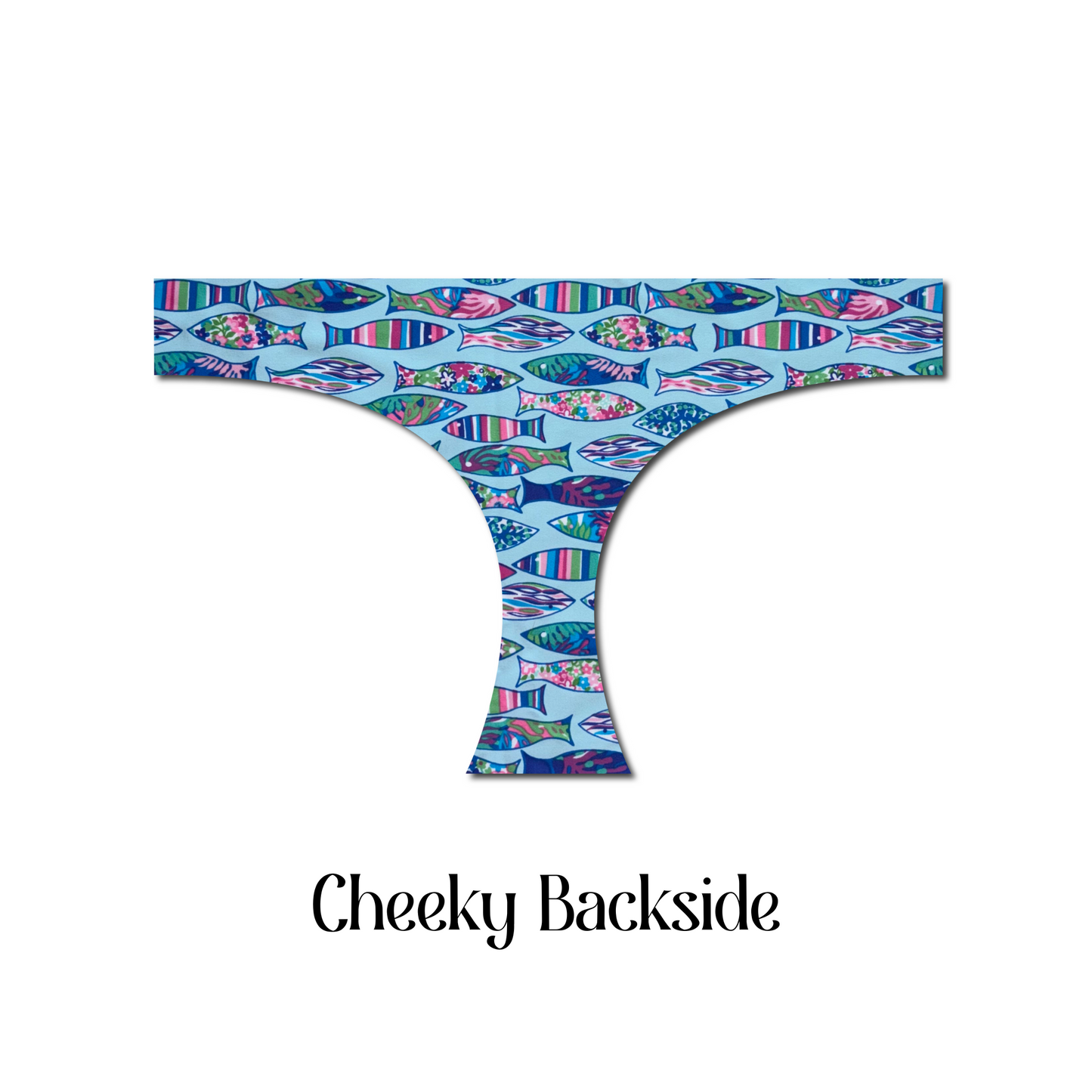 Fishing Frenzy - Cove Hipster Bikini Bottom