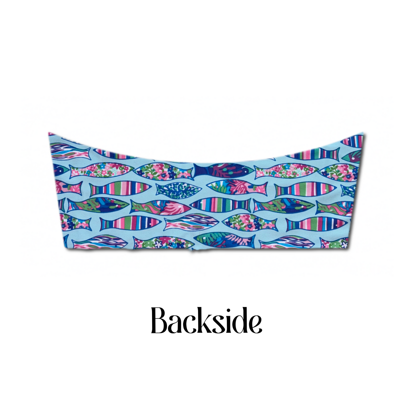 Fishing Frenzy - Halston Strapless Bikini Top