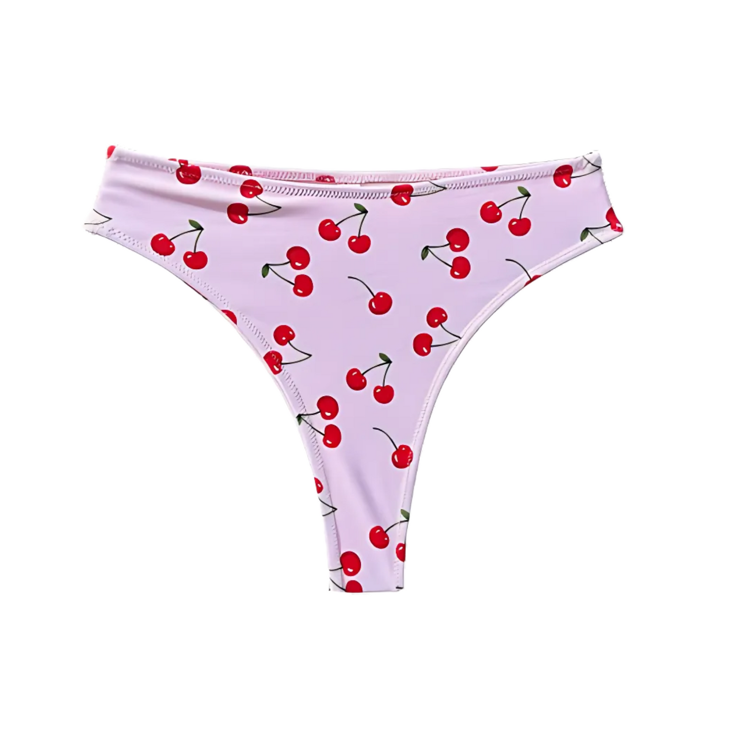 Cherry on Top - Hayden High Waist Bikini Bottom