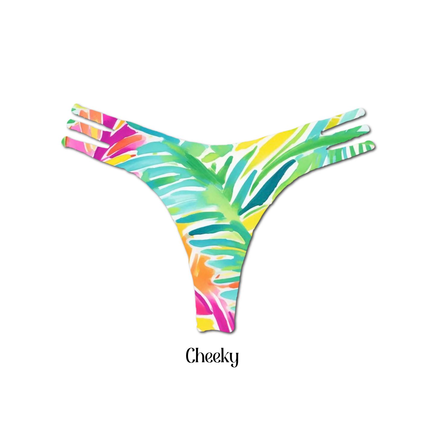 Caribbean Delight - Daisy Reversible Bikini Bottom