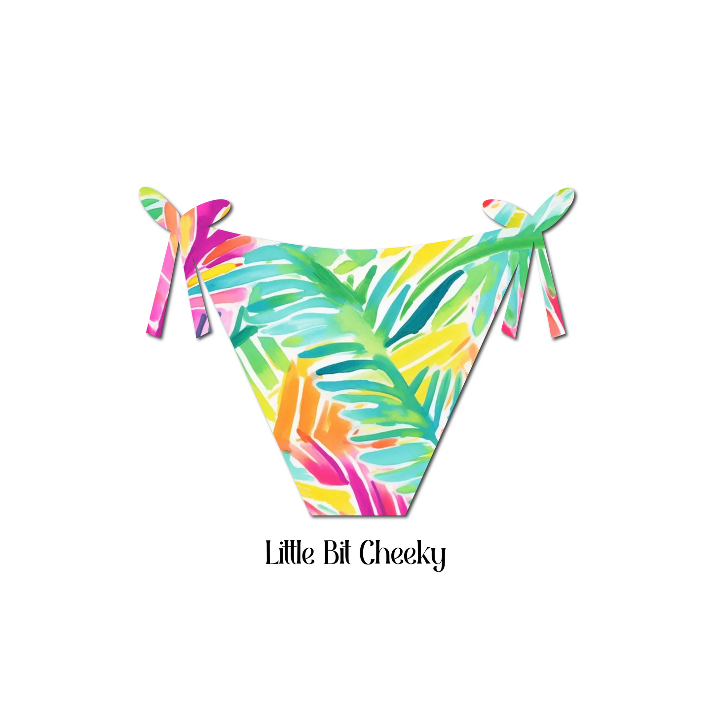 Caribbean Delight - April Tie Side Bikini Bottom