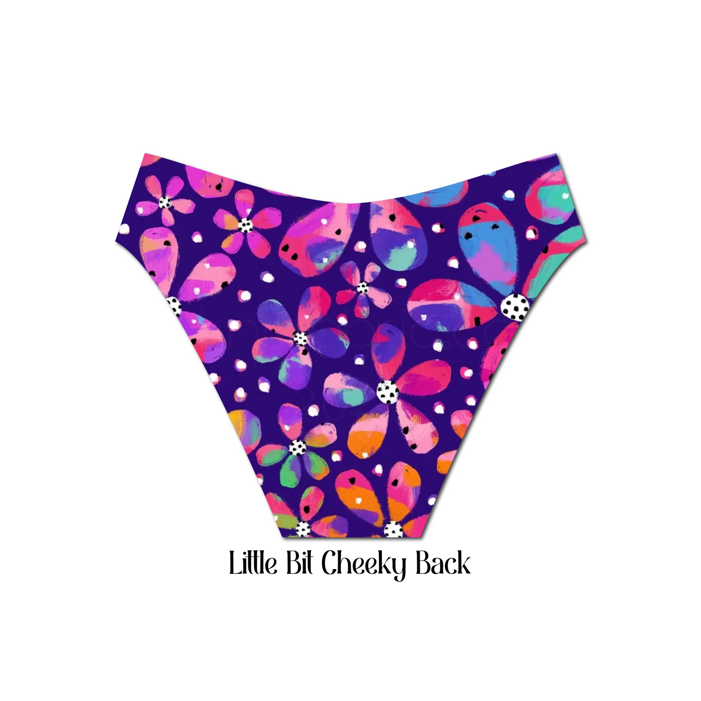 Berry Blossom - Lily Reversible Bikini Bottom