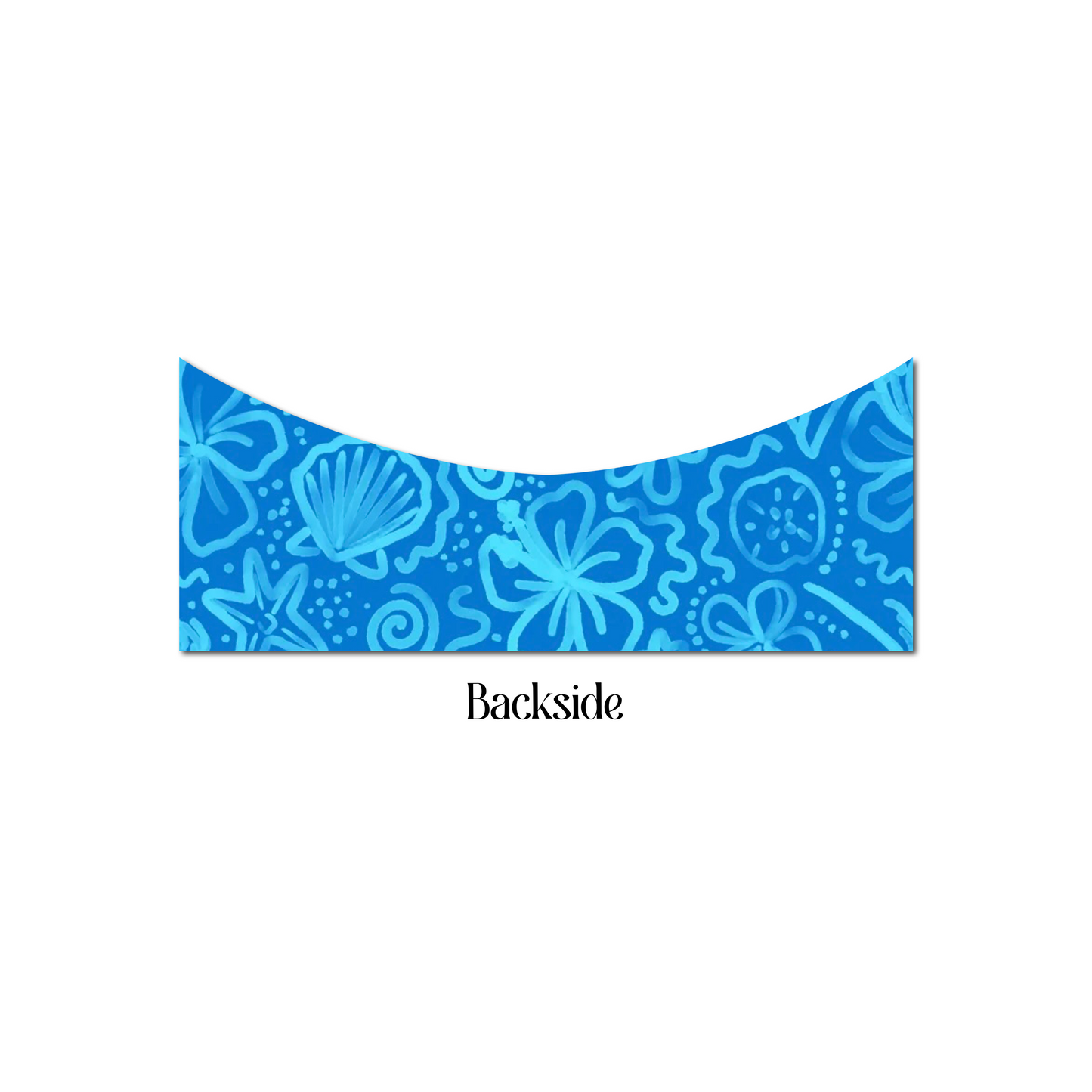 Beach Doodles - Halston Strapless Bikini Top