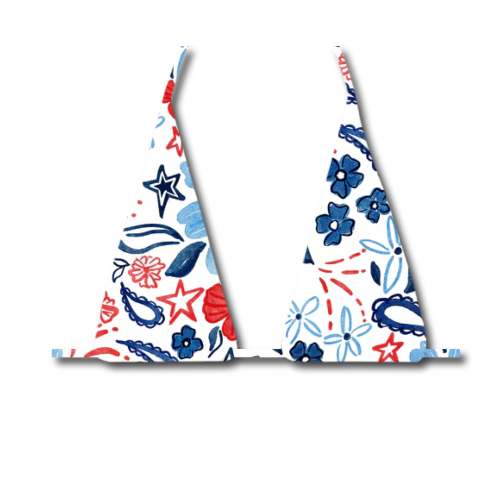 American Honey - LONG Triangle Bikini Top
