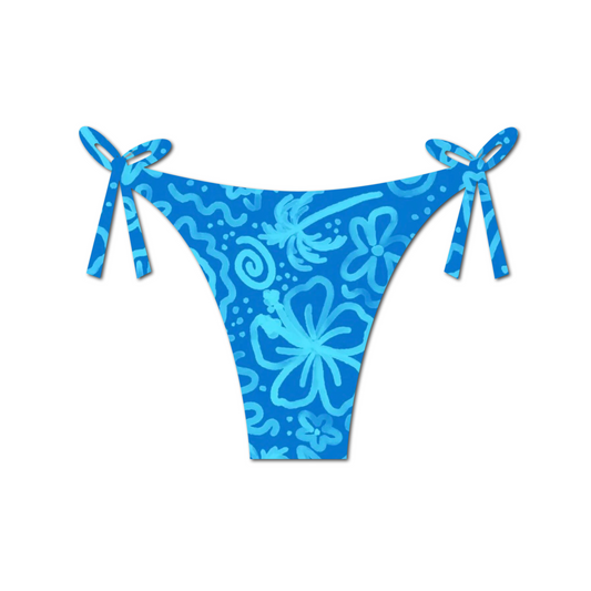 Beach Doodles - April Tie Side Bikini Bottom