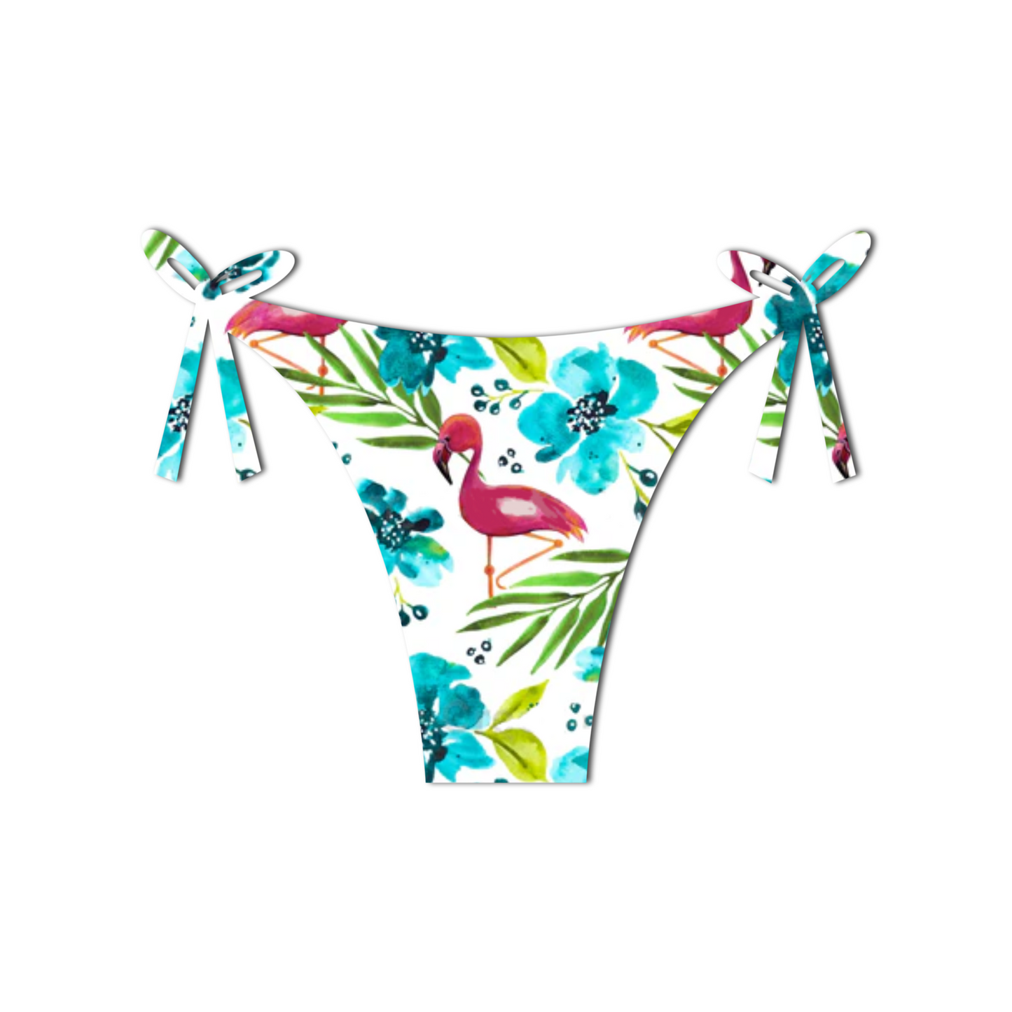 Flamingo Kiss - April Tie Side Bikini Bottom