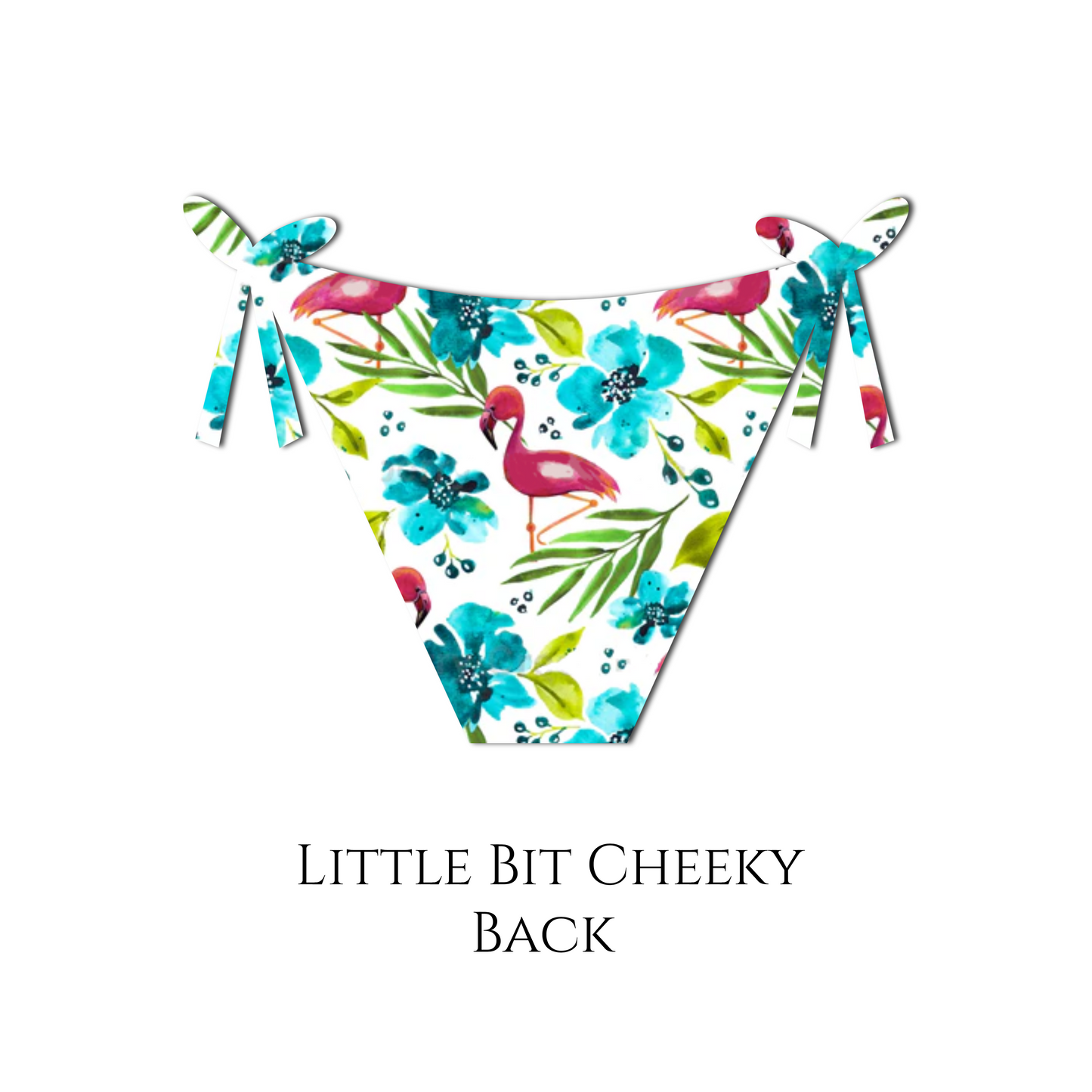 Flamingo Kiss - April Tie Side Bikini Bottom
