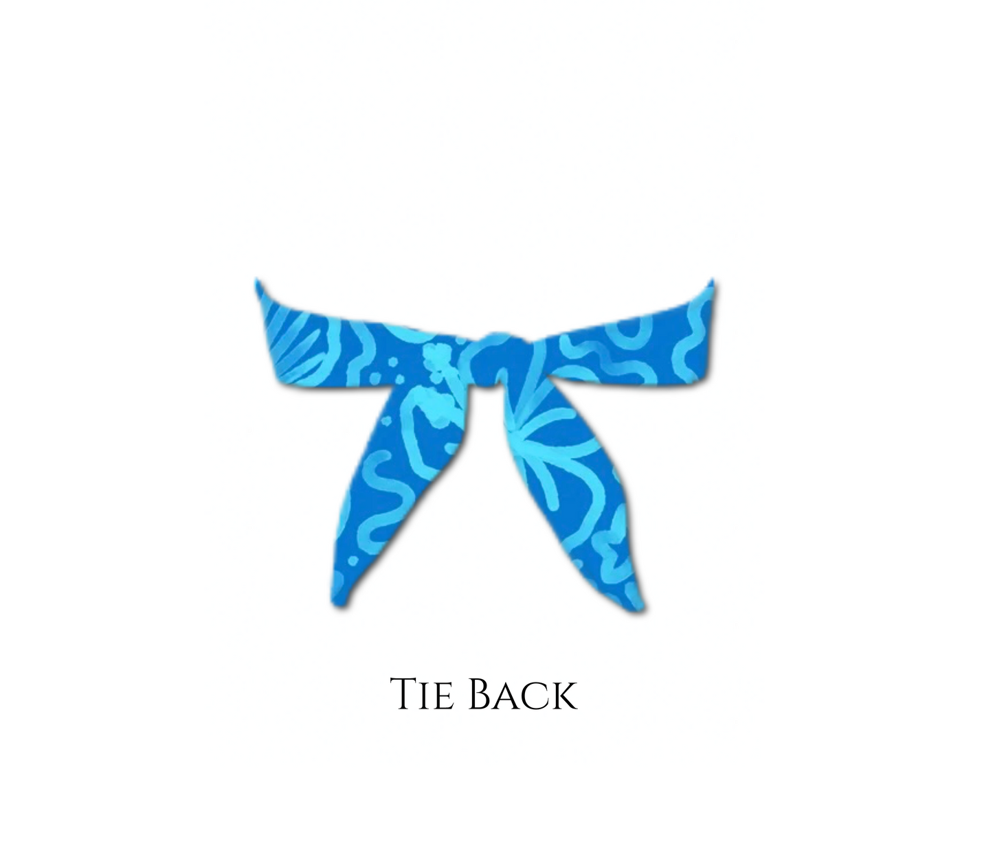 Beach Doodles - Halston Strapless Bikini Top