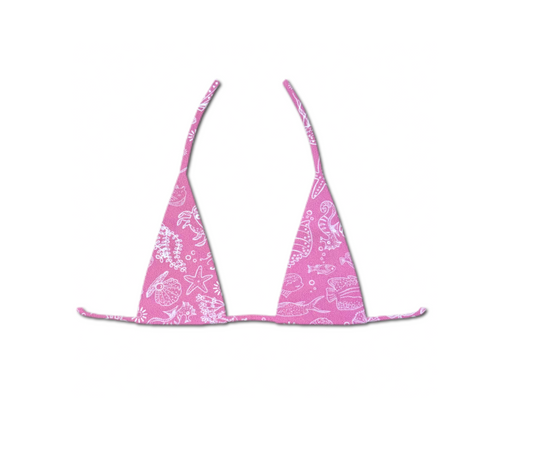 Bubblegum Bay - Rio Mini Triangle Bikini Top