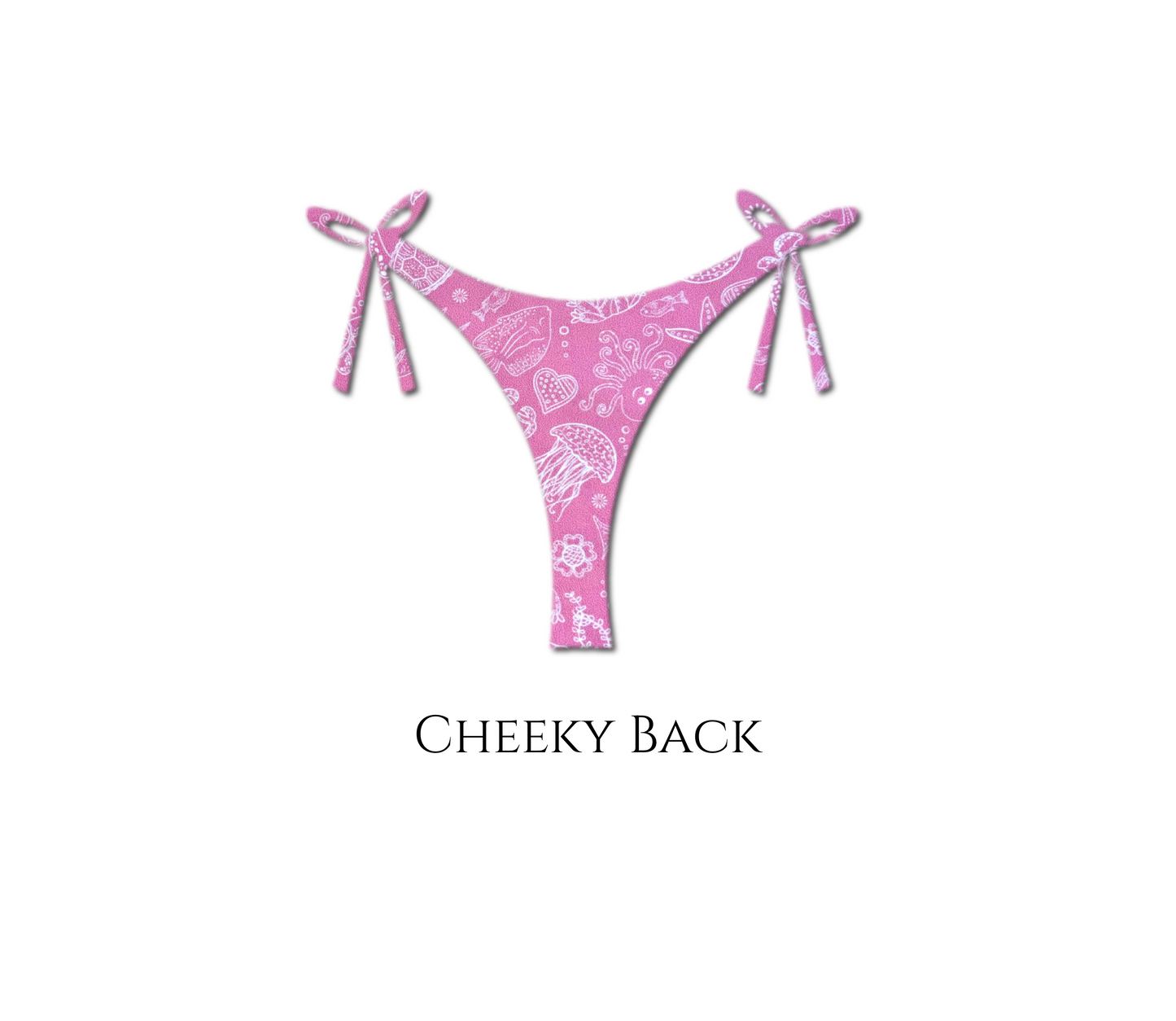 Bubblegum Bay - April Tie Side Bikini Bottom