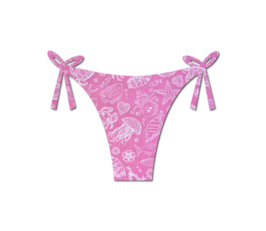 Bubblegum Bay - April Tie Side Bikini Bottom