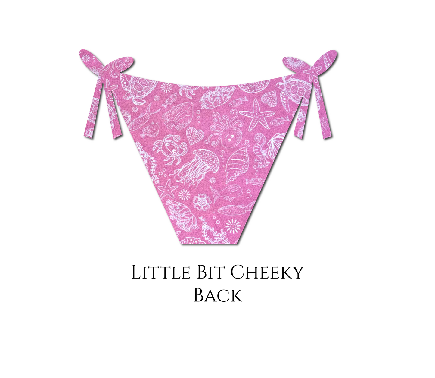 Bubblegum Bay - April Tie Side Bikini Bottom
