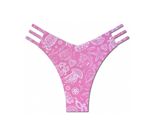 Bubblegum Bay - Daisy Reversible Bikini Bottom