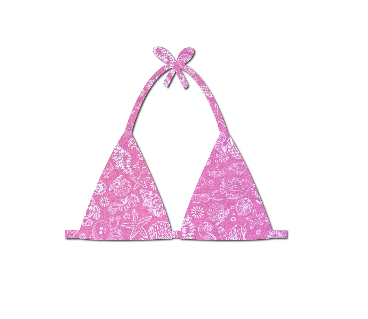 Bubblegum Bay - Ella String Bikini Top