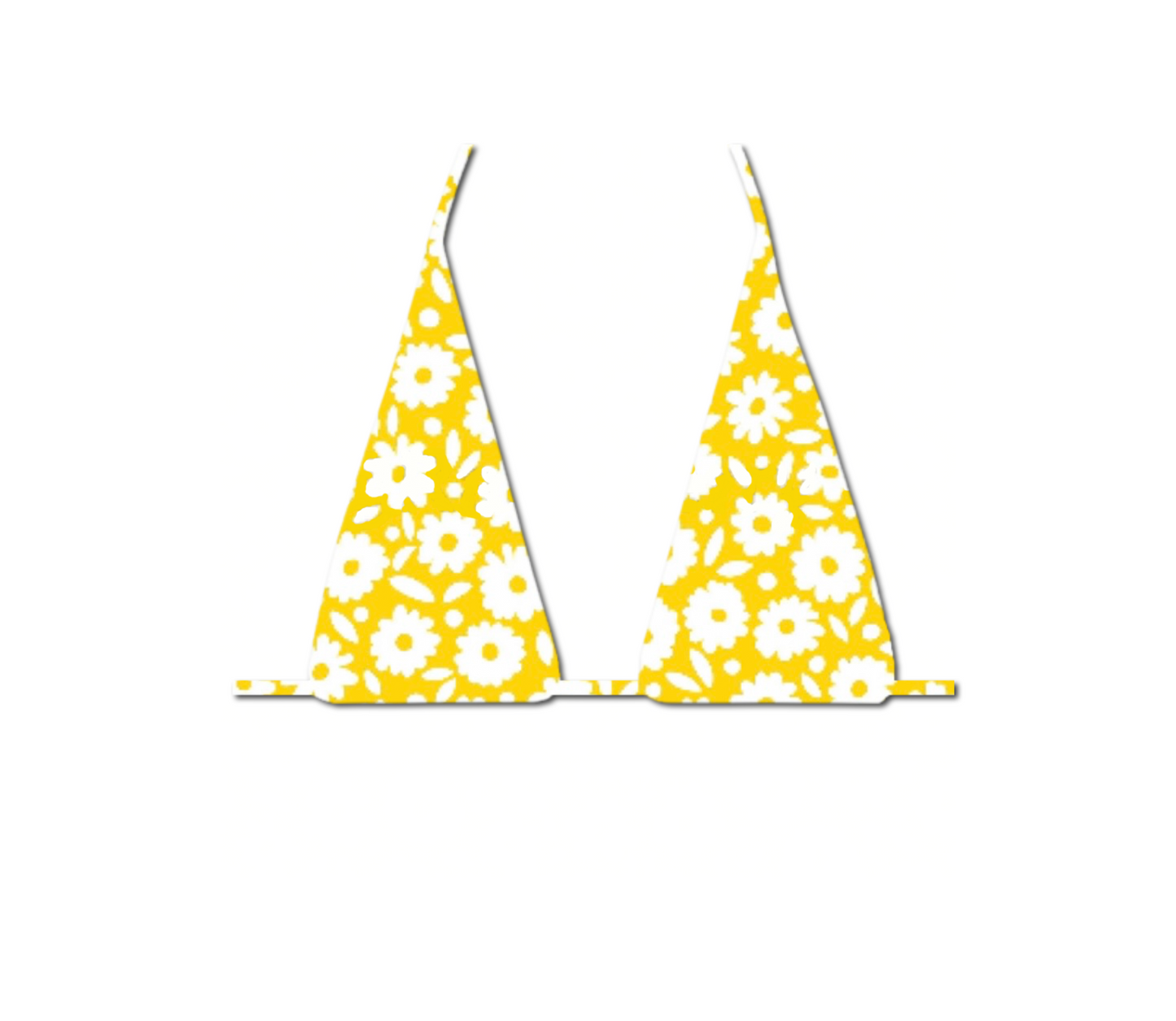 Buttercup - LONG Triangle Bikini Top