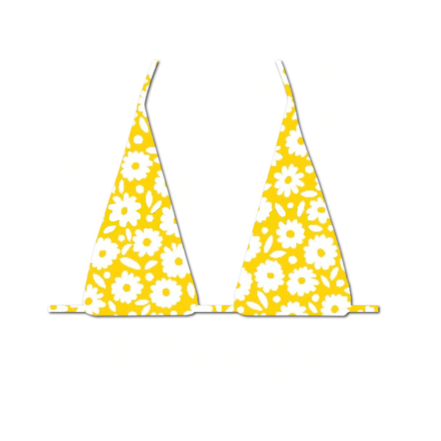 Buttercup - LONG Triangle Bikini Top