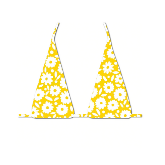 Buttercup - LONG Triangle Bikini Top