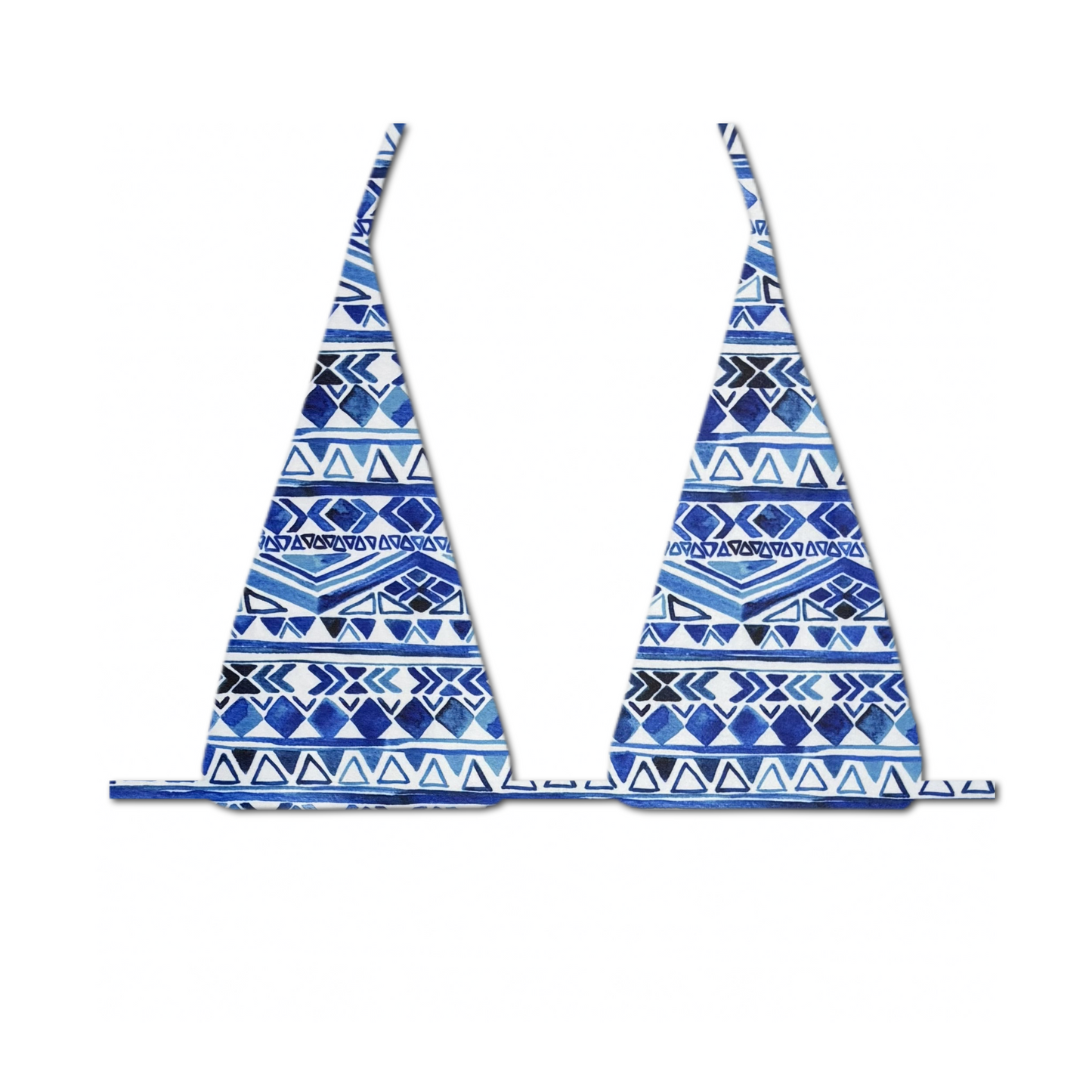 Cobalt Coast - LONG Triangle Bikini Top