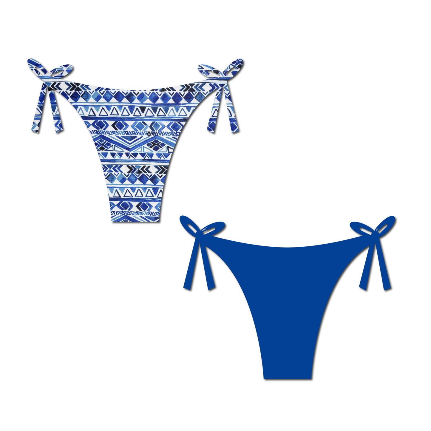 Cobalt Coast - Layla Reversible Tie Side Bikini Bottom