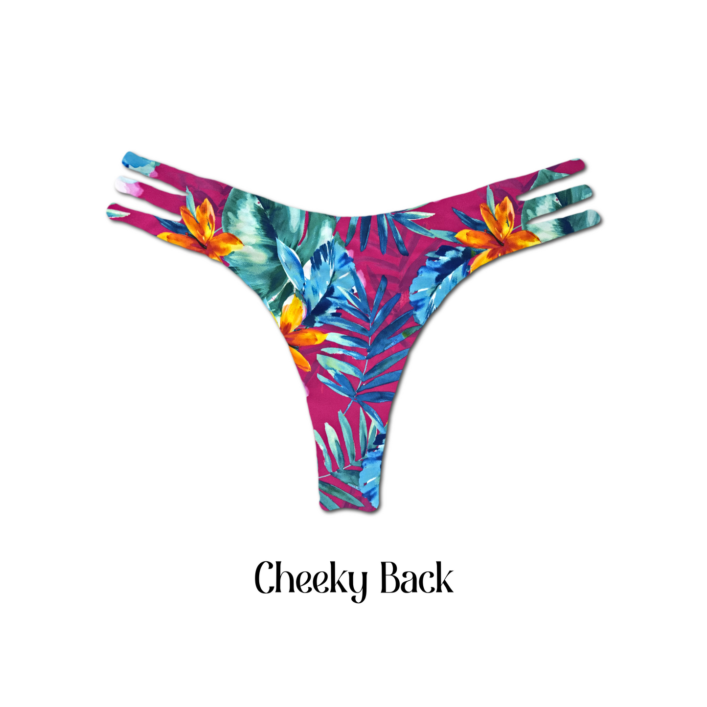 Bimini Babe - Daisy Reversible Bikini Bottom