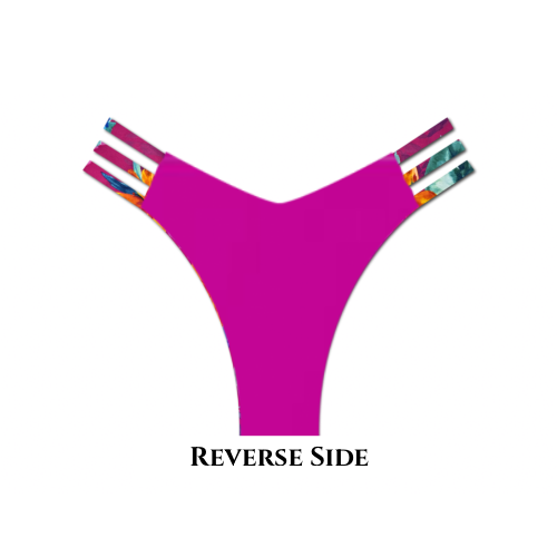 Bimini Babe - Daisy Reversible Bikini Bottom