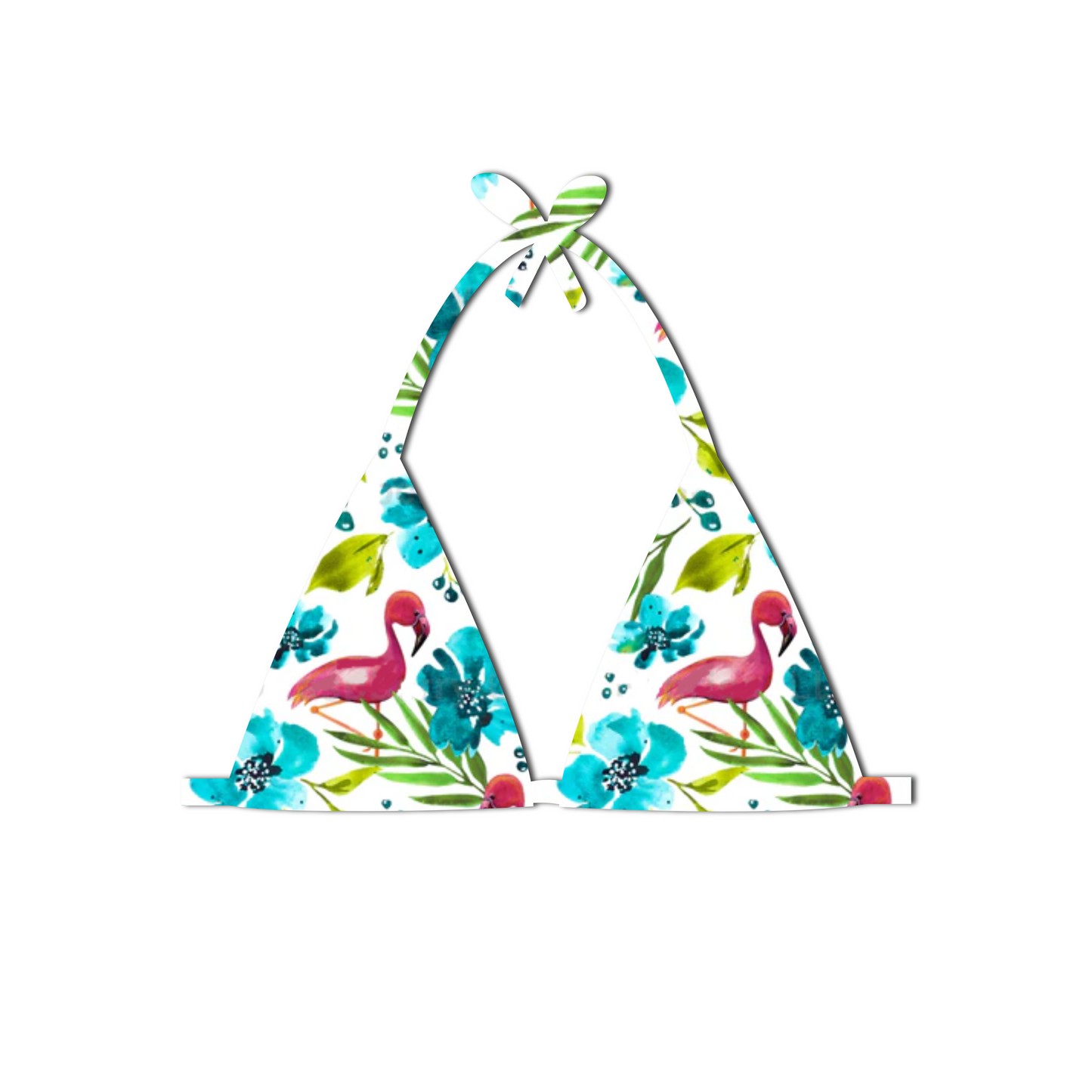 Flamingo Kiss - Ella String Bikini Top