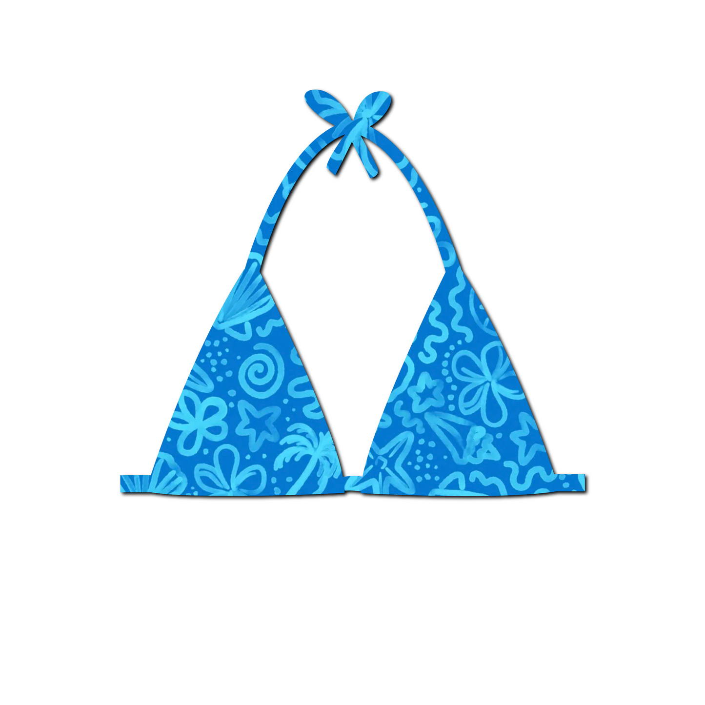 Beach Doodles - Ella String Bikini Top