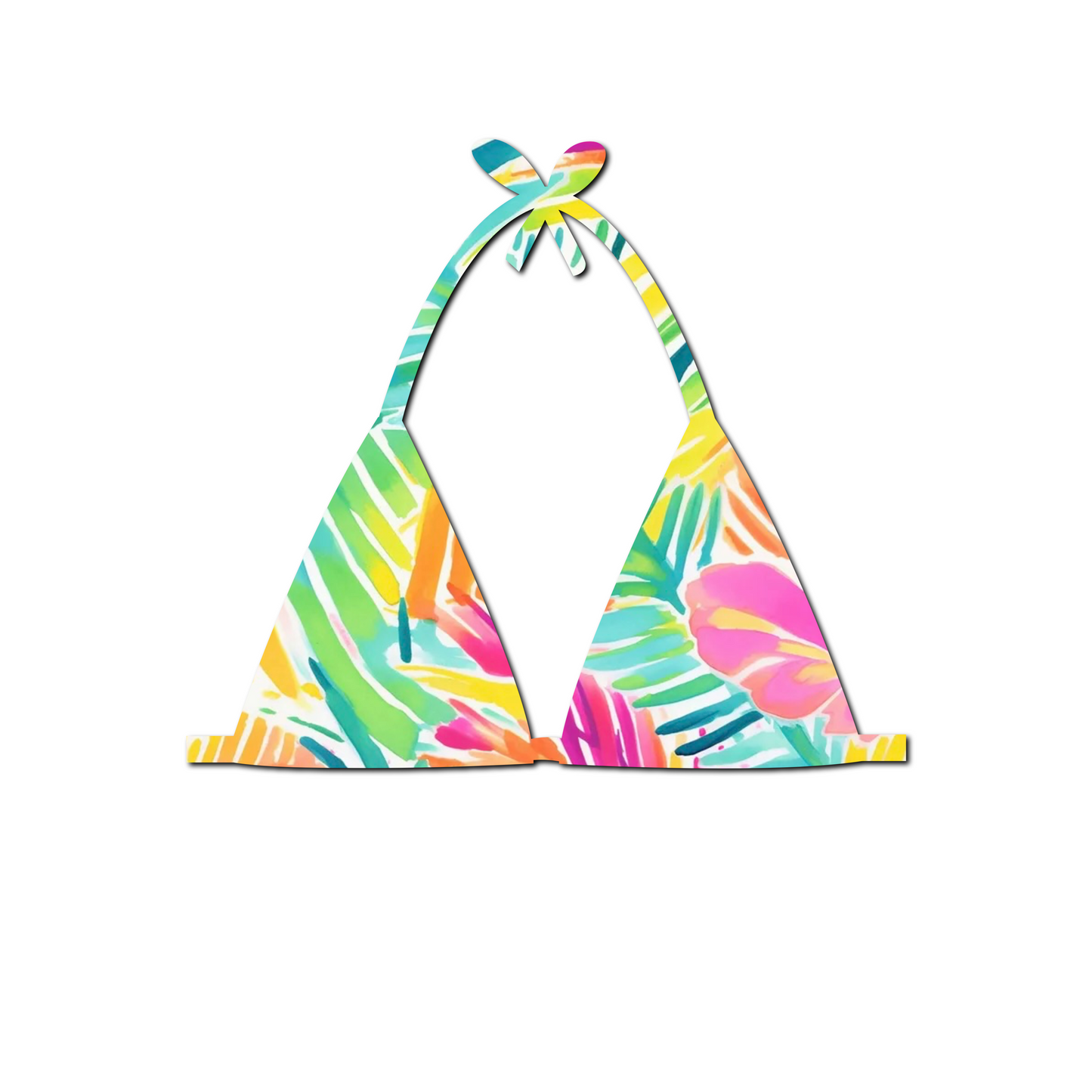 Caribbean Delight - Ella String Bikini Top