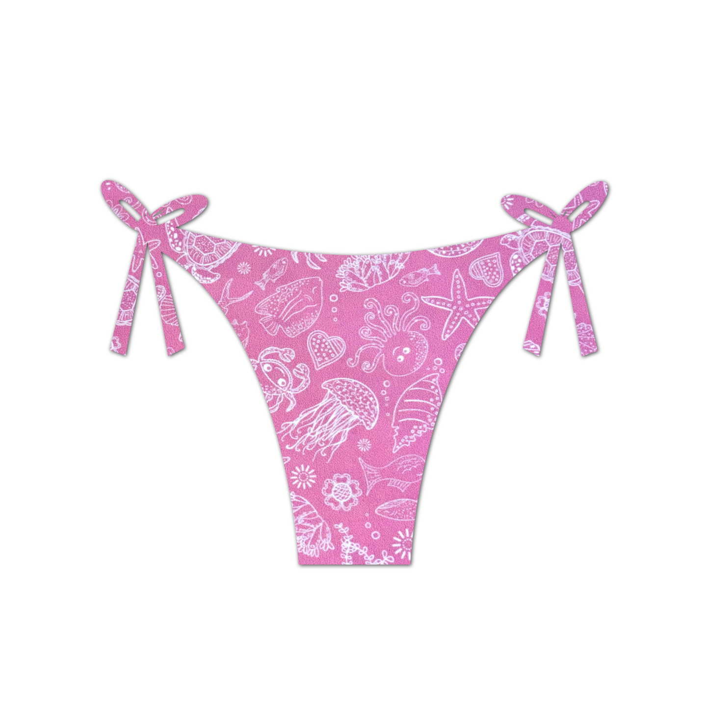 Bubblegum Bay - April Tie Side Bikini Bottom