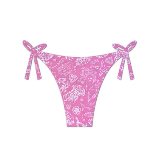 Bubblegum Bay - April Tie Side Bikini Bottom
