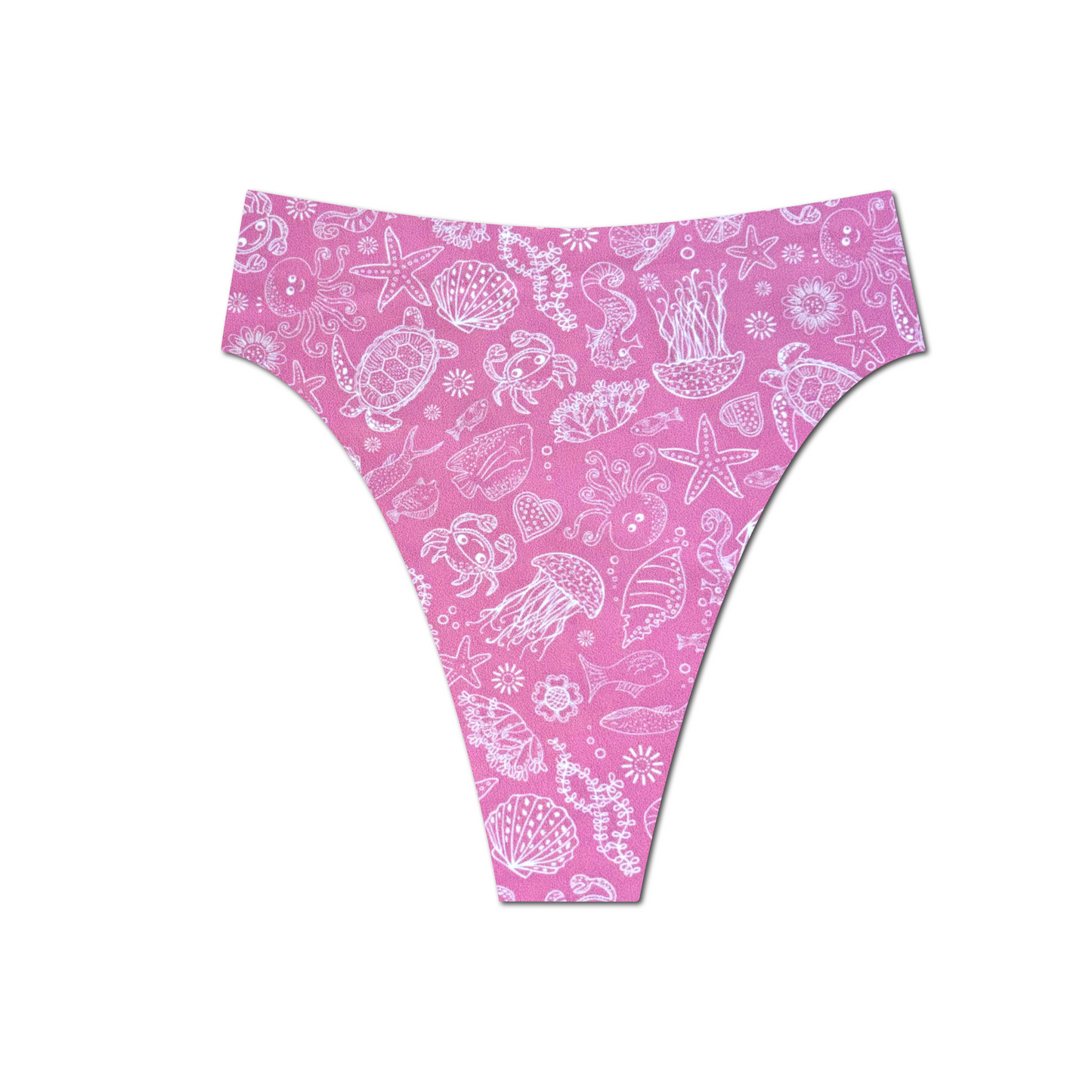 Bubblegum Bay - Hayden High Waist Bikini Bottom