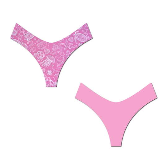Bubblegum Bay - Lily Reversible Bikini Bottom