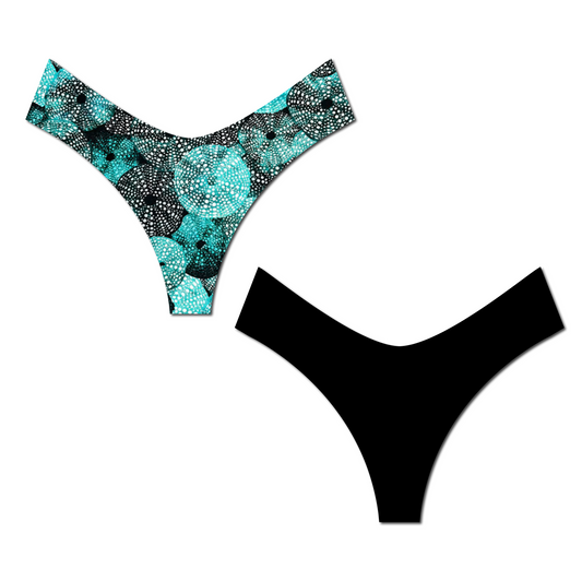 Moonlit Tide - Lily Reversible Bikini Bottom