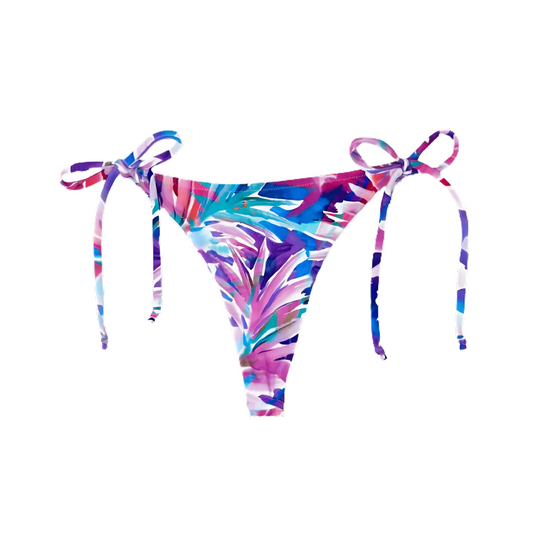 Tropical Bliss - April Tie Side Bikini Bottom