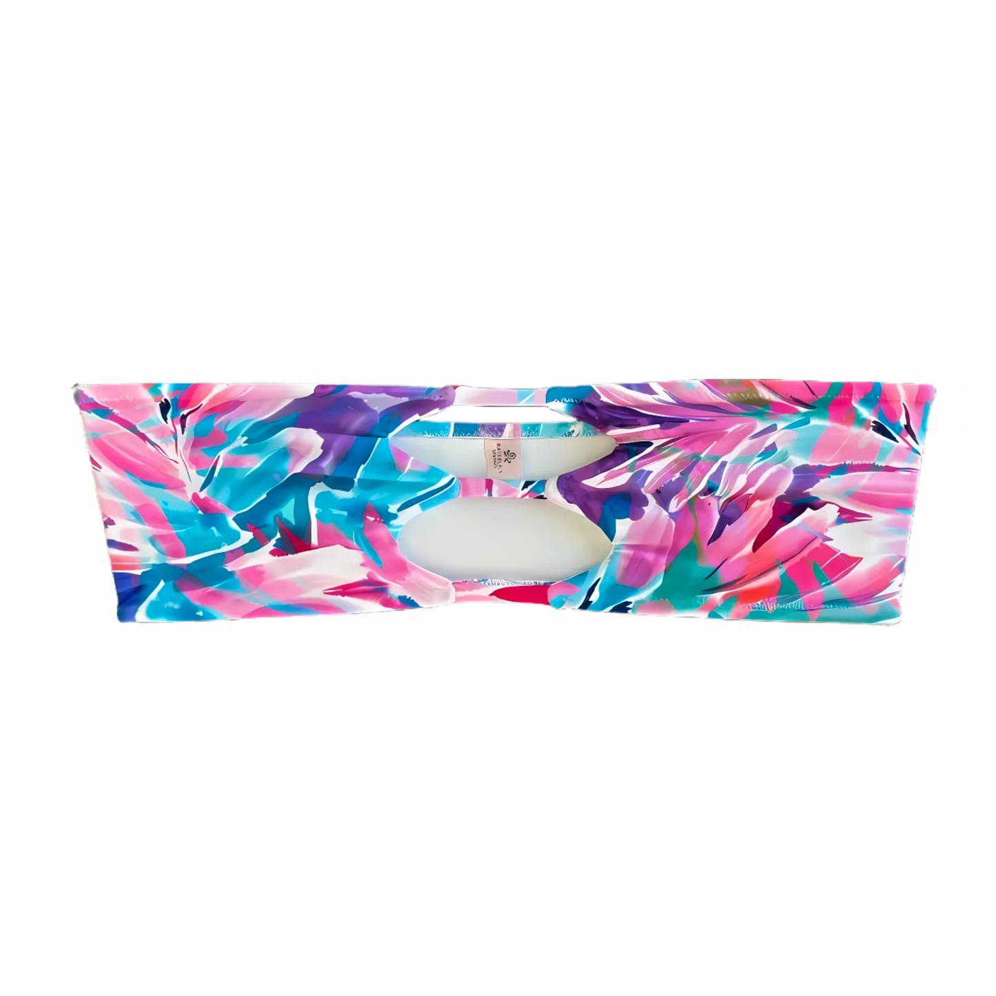 Tropical Bliss - Halston Strapless Bikini Top