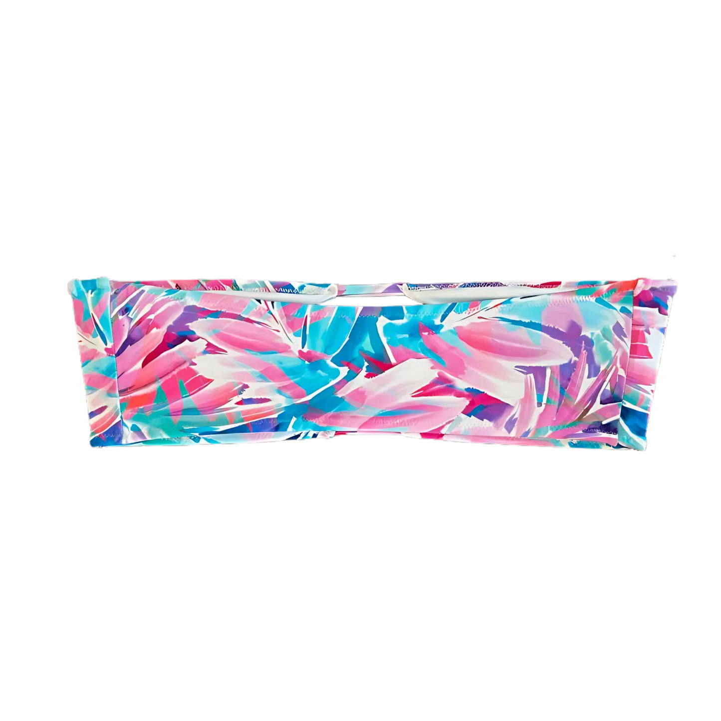 Tropical Bliss - Halston Strapless Bikini Top