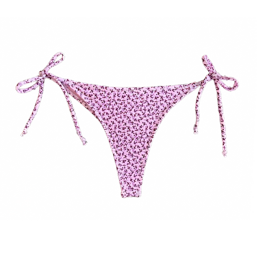 Tickled Pink - April Tie Side Bikini Bottom
