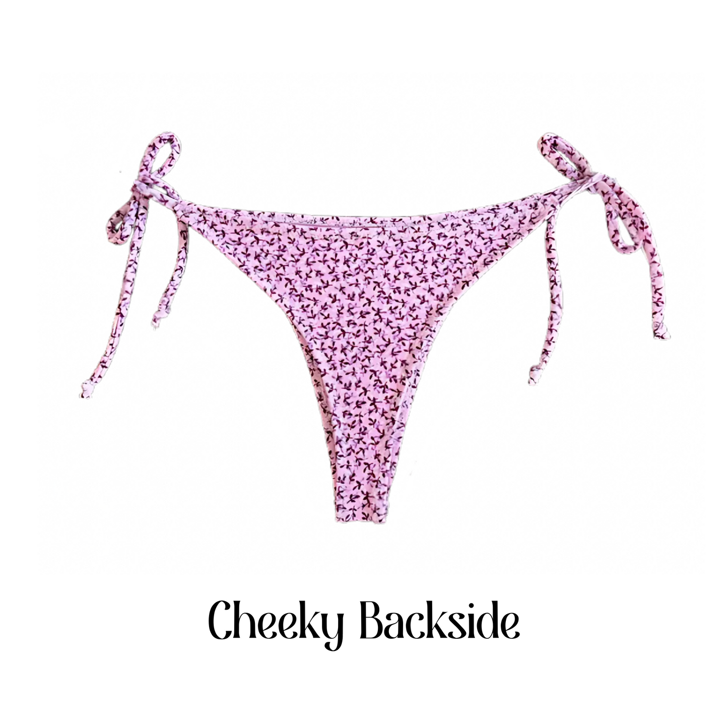 Tickled Pink - April Tie Side Bikini Bottom