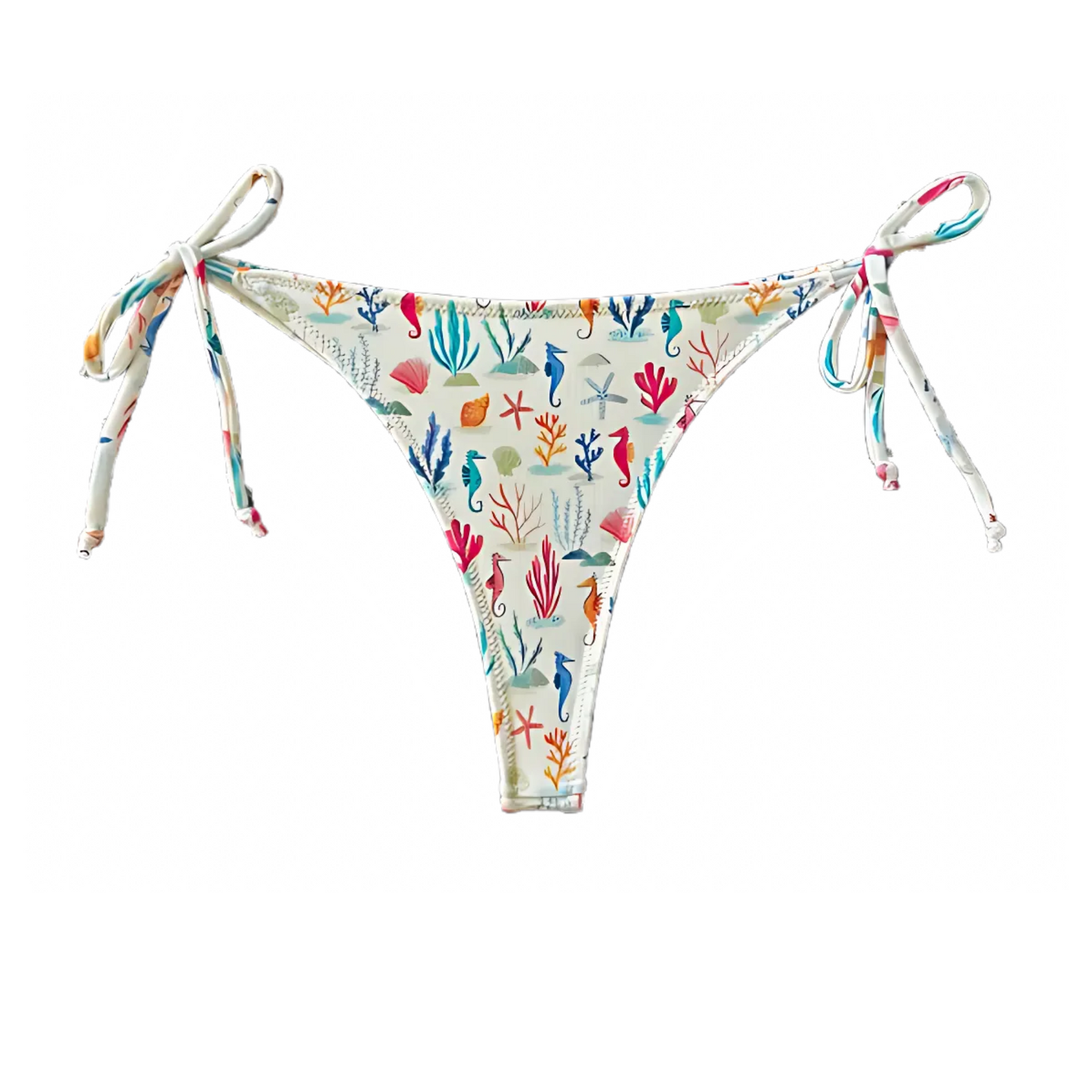 Ocean Wonders - April Tie Side Bikini Bottom