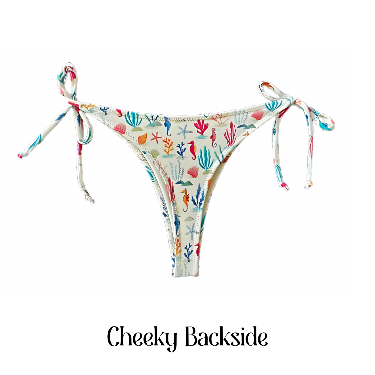 Ocean Wonders - April Tie Side Bikini Bottom