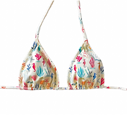 Ocean Wonders - Ella Triangle Bikini Top