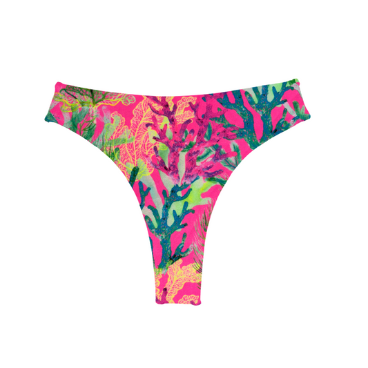 Pink Tide - Hayden High Waist Bikini Bottom