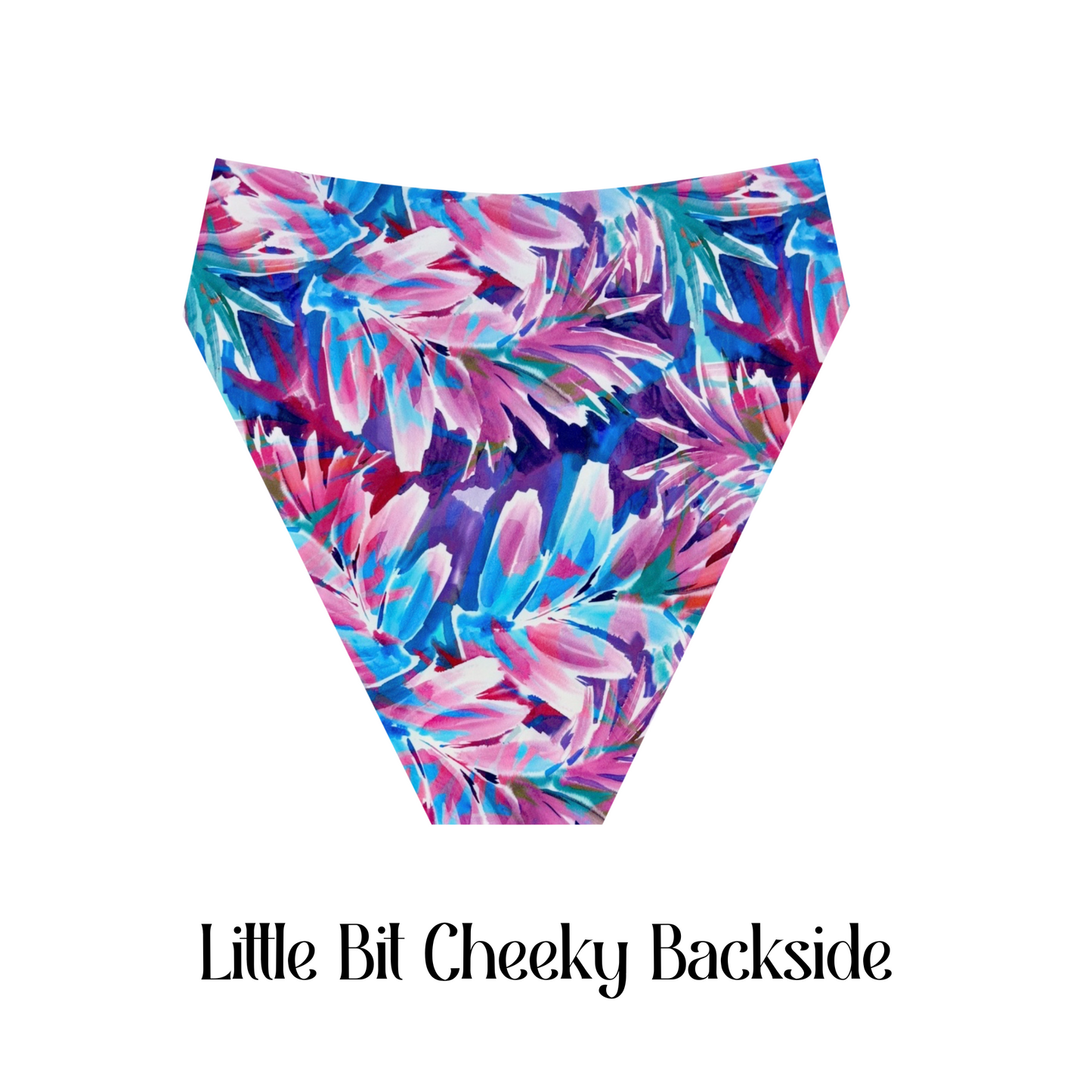 Tropical Bliss - Hayden High Waist Bikini Bottom