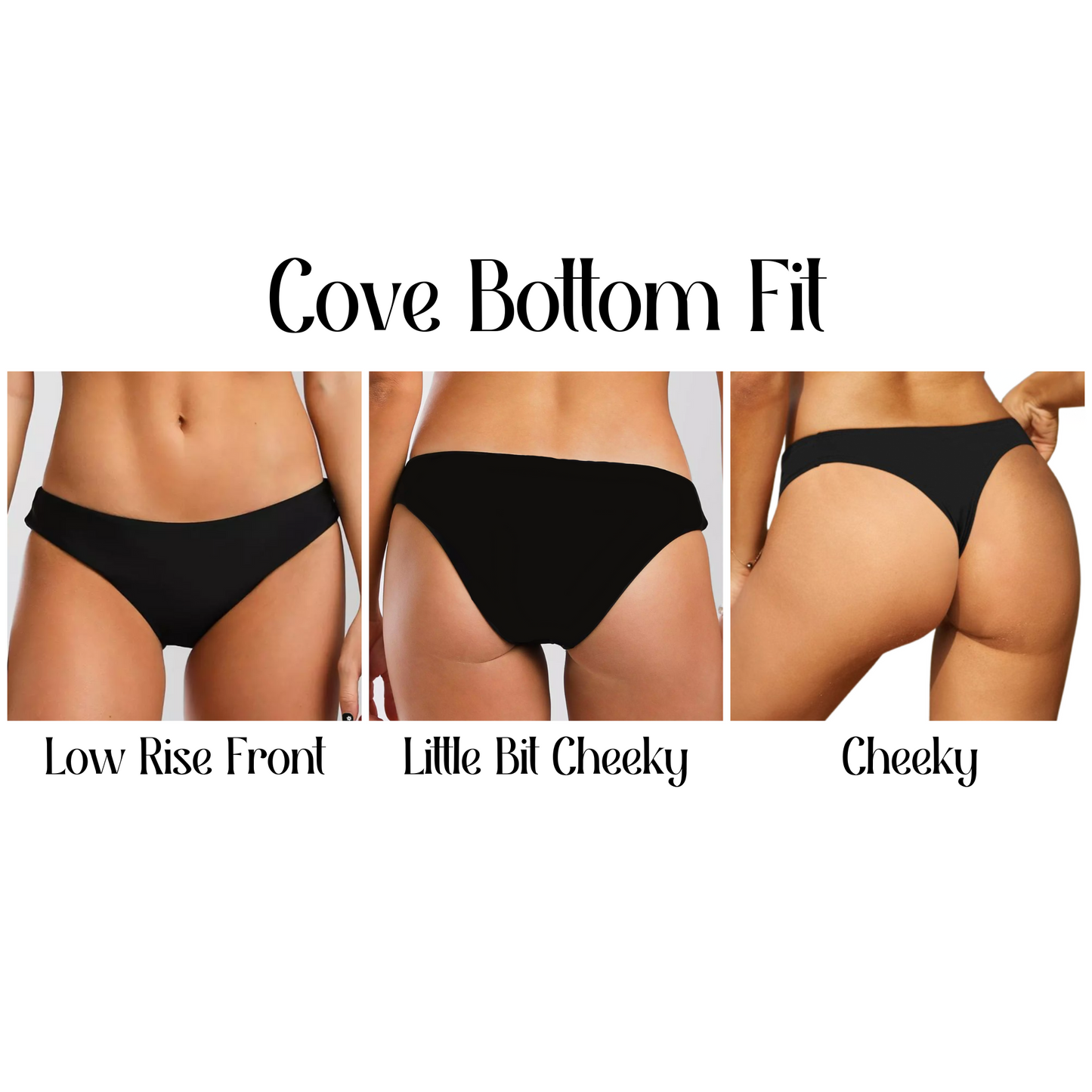 Neon Palms - Cove Hipster Bikini Bottom