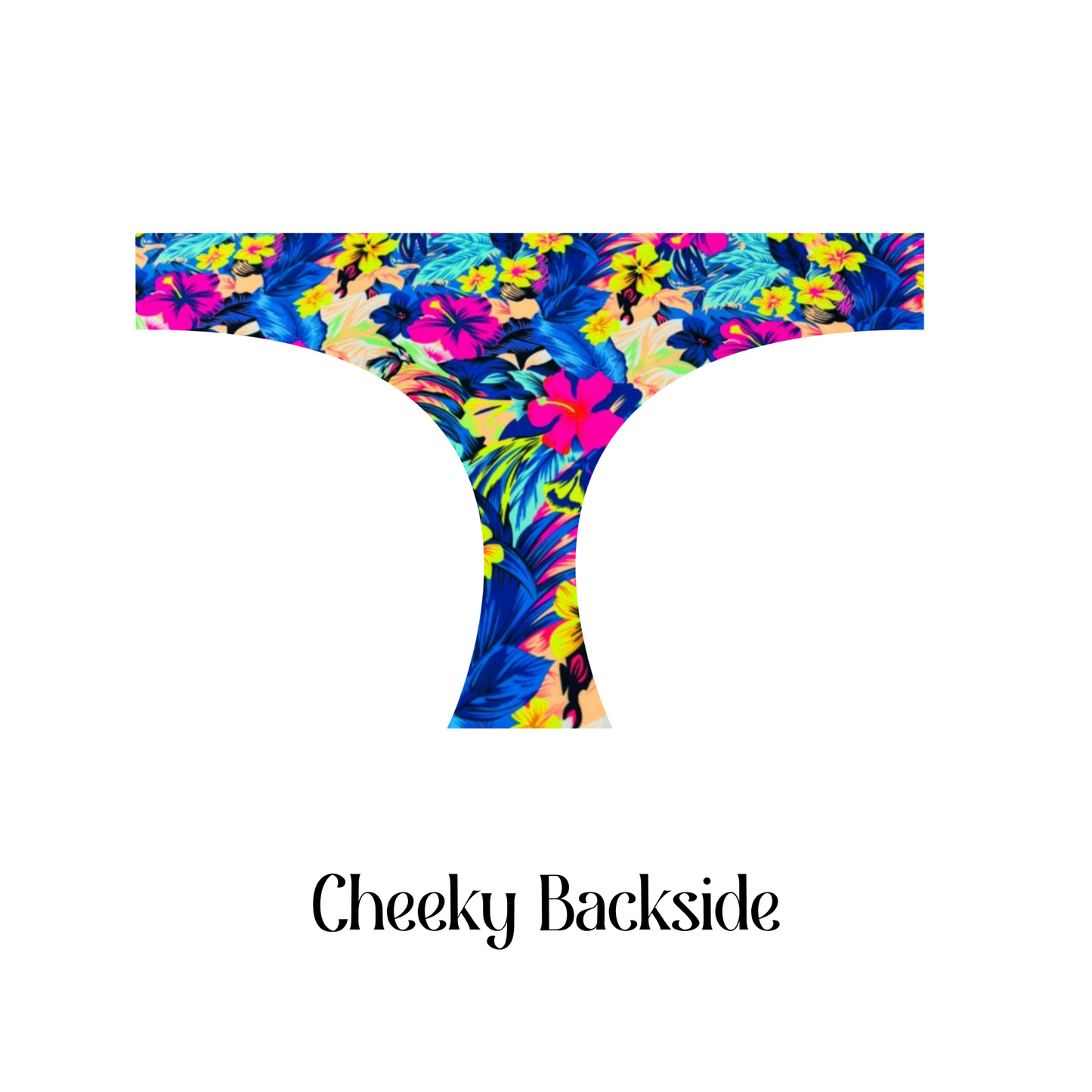 Neon Tropics - Cove Hipster Bikini Bottom